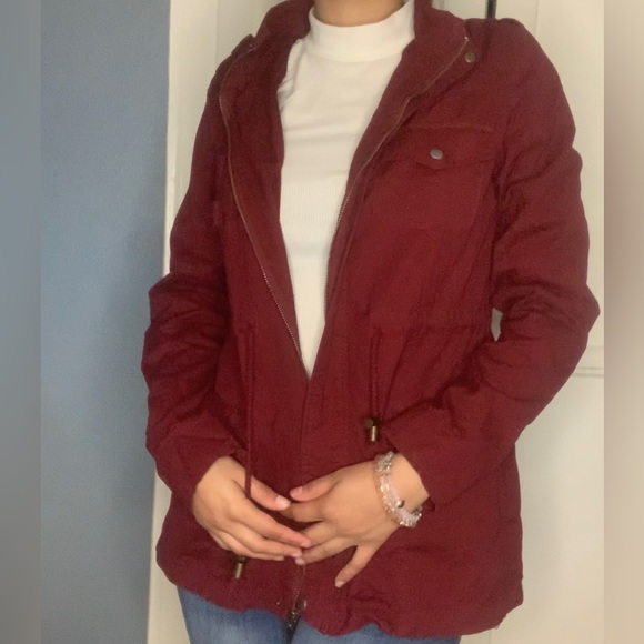 Medium burgundy New Look Jacket - Picture 2 of 5